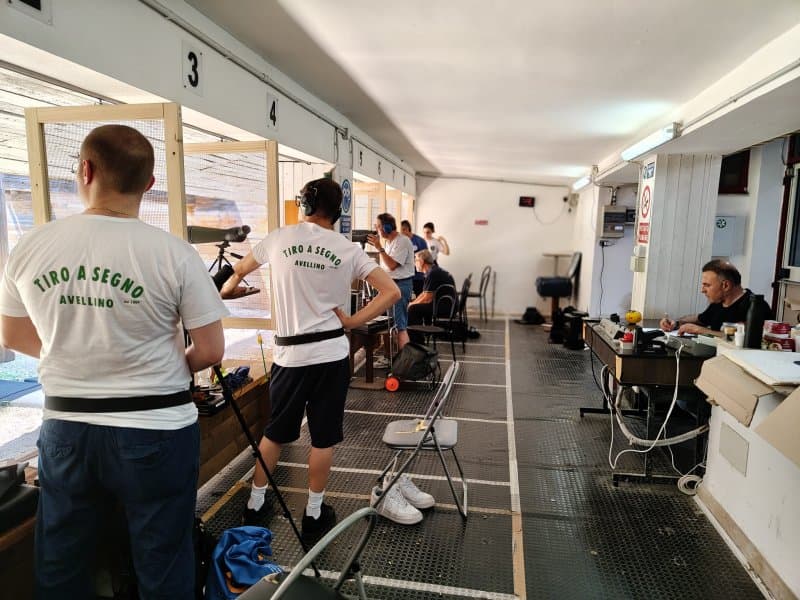 Atleta in gara